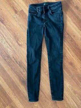 All Saints Washed Black Skinny Jeans for Women